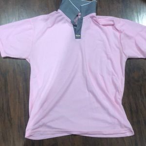 Pink Golf Shirt